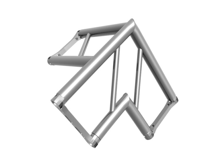 3-way flat truss horizontal angle 90°, left - Image 2