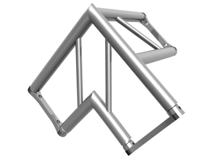 3-way flat truss horizontal angle 90°, right - Image 3