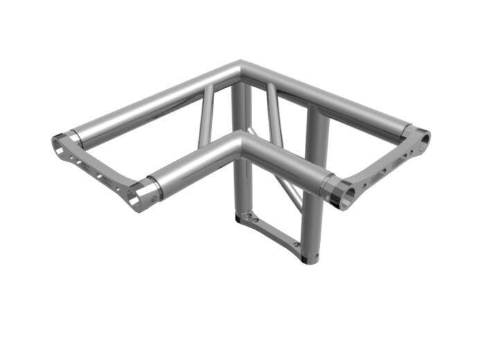 3-way flat truss horizontal angle 90°, right