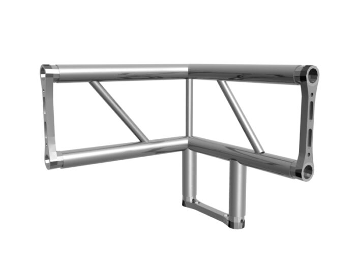 3-way angle 90°, rechts