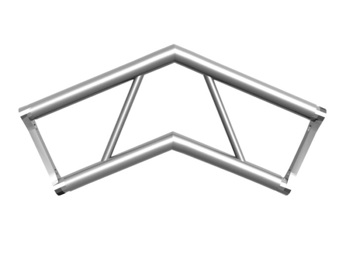 2-way flat truss horizontal angle 120°