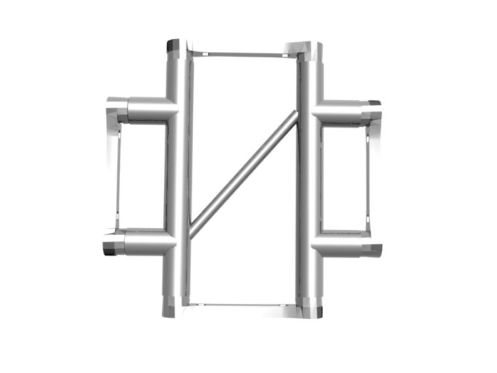 4-way flat truss horizontal angle