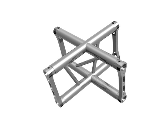 4-way flat truss vertical angle