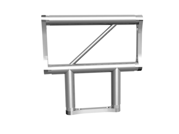 3-way flat truss horizontal angle