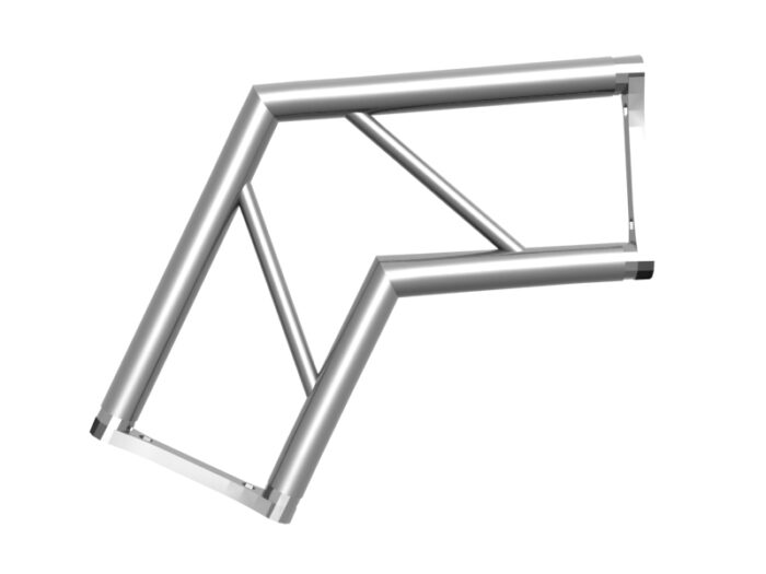 Angolo 2 vie 120° orizzontale piatto - immagine 3